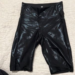 Heroine sport dark metallic biker short. Size small. Never worn